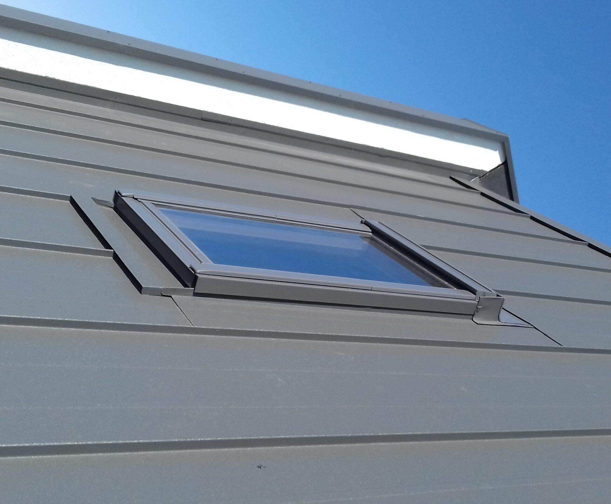 blacha na rąbek okno w połaci